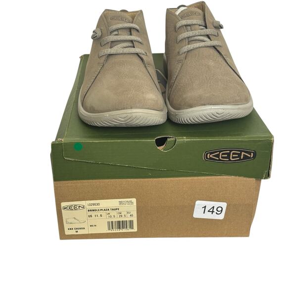 Keen Men's KNX Chukka Taupe Men’s Size 11.5 - Picture 5 of 12